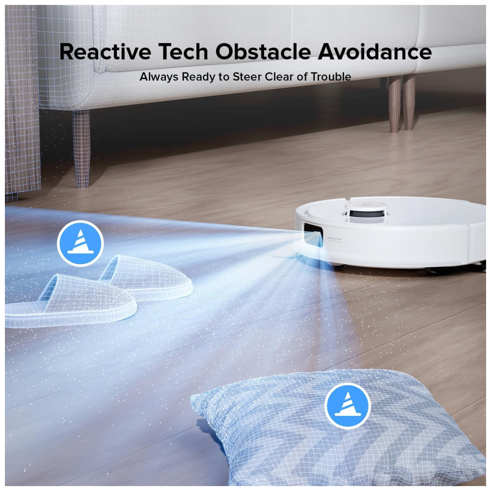 Aspirador Robô e Esfregão Roborock Q10 X5 10.000Pa de Sucção Navegação LiDAR Limpeza sem Esforço Ideal para Carpetes e Pelos - Auto limpeza - Imagem 3