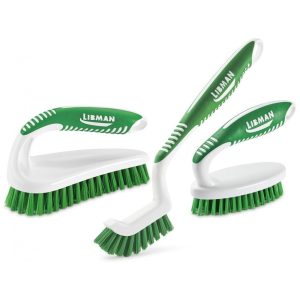 Kit Escova de Limpeza Ergonômica para Limpeza Pesada 3 Un Libman