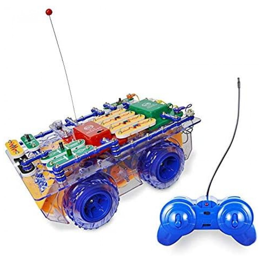 Snap Circuits R/C Snap Rover – Kit Educacional de Eletrônica com Controle Remoto para Crianças a Partir de 8 Anos - Imagem 2
