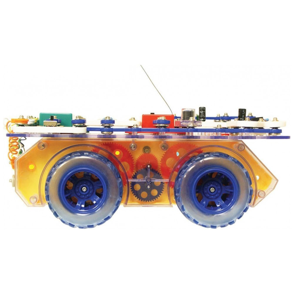 Snap Circuits R/C Snap Rover – Kit Educacional de Eletrônica com Controle Remoto para Crianças a Partir de 8 Anos - Imagem 4