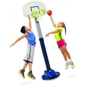 Conjunto de Basquete Ajustável para Crianças de 6 a 15 Anos Little Tikes Azul