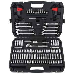 Ferramenta Automotiva Kit de Ferramentas Para Soquete Mecânico Com Estojo 145 Peças