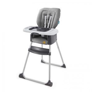 Cadeira de Alimentação 4 em 1 com Bandeja Removível Century Cinza