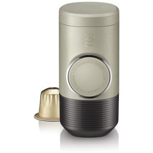 Máquina de café expresso portátil WACACO Minipresso NS2 nova geração cafeteira operada manualmente compatível com cápsulas originais Nespresso