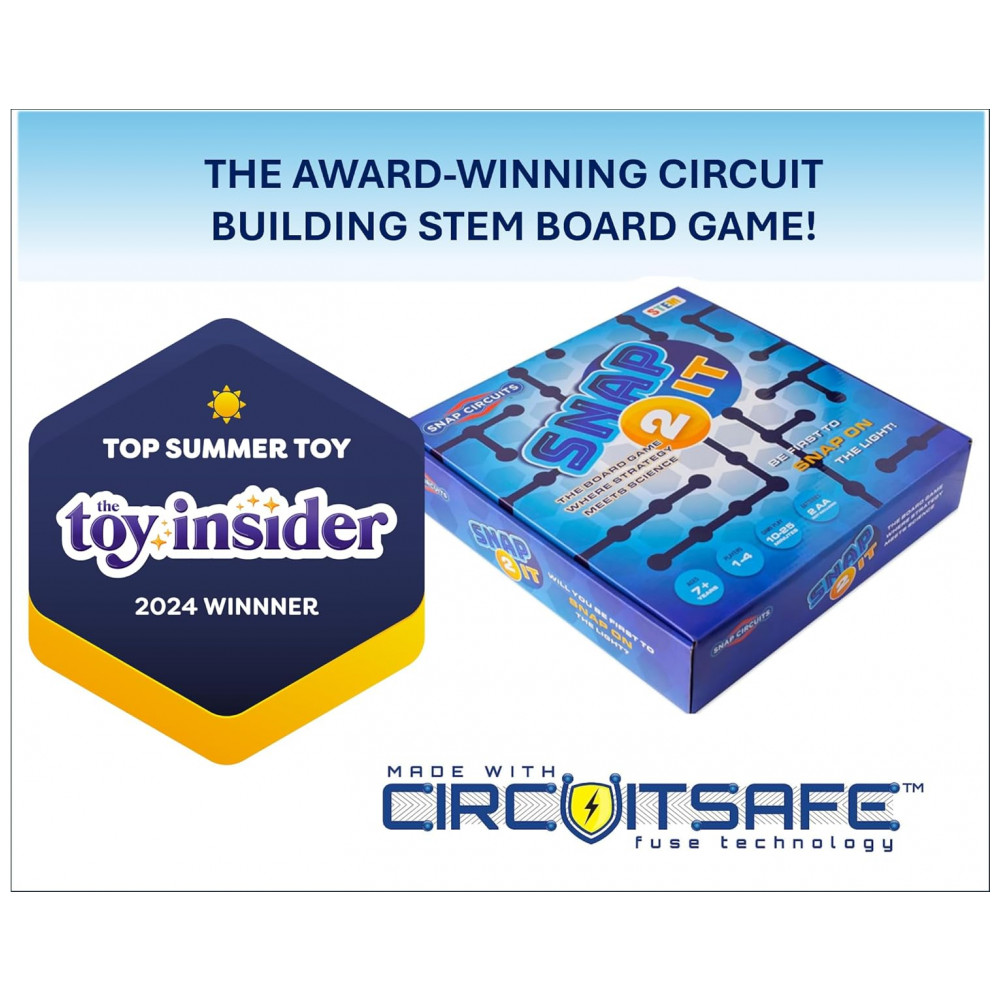 Snap Circuits SNAP 2 IT – Jogo de Tabuleiro Educacional de Eletrônica para Crianças a Partir de 7 Anos - Imagem 7