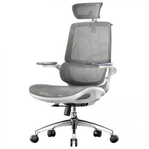 Cadeira Ergonômica de Escritório SIHOO M57 Apoio Lombar Dinâmico Braços 5D Ajustáveis Encosto Malha Respirável Reclinação 126°