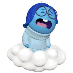 Enfeite de Natal Hallmark Keepsake 2025 DisneyPixar DivertidaMente 10º Aniversário Tristeza Presente para Fãs da Disney