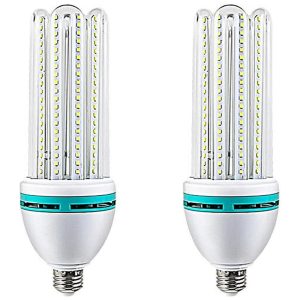 Lâmpadas LED de Milho 24W E26E27 Equivalente a 200W de Incandescente Luz Branca Quente 3000K 2400 Lumens Não Dimmable - Edearkar