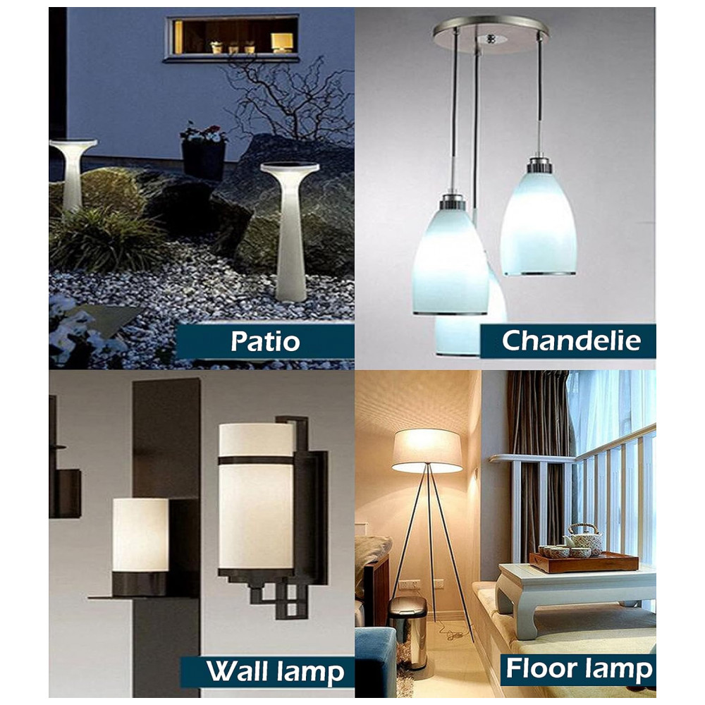 Lâmpadas LED de Milho 24W E26E27 Equivalente a 200W de Incandescente Luz Branca Quente 3000K 2400 Lumens Não Dimmable - Edearkar - Imagem 7