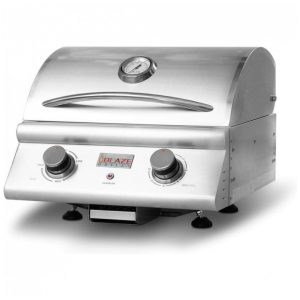 Grill Elétrico Portátil com Temporizador e Temperatura Ajustável 110V 1500W Blaze Prata