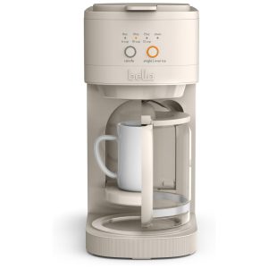 Cafeteira 2 em 1 Compacta e Versátil Prepara Café em 3 Tamanhos de Jarras e Copos 110V 1200W Bella VersaBrew Leite de Aveia