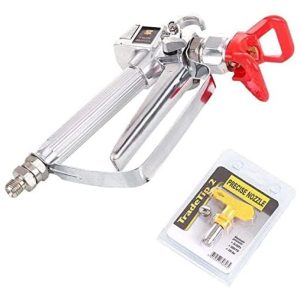 Pistola de Pintura Sem Ar com Bico 517 e Junta Rotativa 3600 PSI de Alta Pressão Ideal para Pinturas de Alta QualidadeTpaitlss.