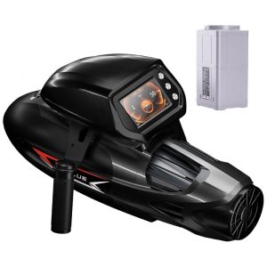 Scooter Submarino Sublue Vapor Cinza com Bateria Extra 3 Velocidades Tela LCD 43" Alerta Profundidade 40m 296V