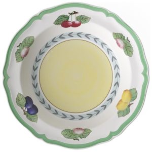 Prato Fundo para Salada de 19 cm Elegância e Praticidade em Sua Mesa com Formato Redondo e Material de Porcelana Villeroy Boch Colorido