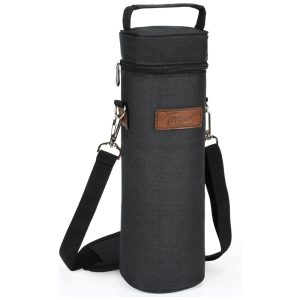 Bolsa Térmica para Vinho com Alça para Piquenique da Tirrinia: Transporte seu Vinho com Estilo e Praticidade!