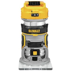 Roteador sem Fio e Escova 20V DEWALT DCW600B Amarelo