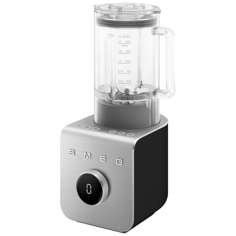 Liquidificador Profissional SMEG BLC01 com Jarra de 15 Litros em Tritan 9 Velocidades Lâminas em Aço Inox Motor Potente de 1250W - Ideal para Smoothies - Imagem 4