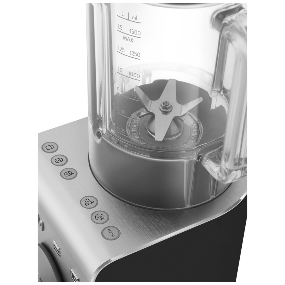 Liquidificador Profissional SMEG BLC01 com Jarra de 15 Litros em Tritan 9 Velocidades Lâminas em Aço Inox Motor Potente de 1250W - Ideal para Smoothies - Imagem 6
