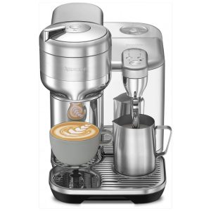 Máquina de Café Expresso Dose Única 2L em Aço Inoxidável Escovado 110V 1500W Breville Nespresso Vertuo
