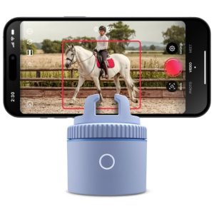 Pivo Pod Lite Suporte para Telefone com Rastreador Automático de Rosto e Bluetooth Azul