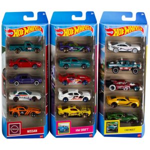 Kit com 15 Carrinhos Hot Wheels 3 Temas Diferentes Escala 1:64 para Crianças e Colecionadores