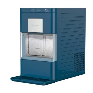 Máquina de Gelo até 19 kg em 24H Portátil com Pepitas Mastigáveis e Crocantes de Bancada 110V FRIGIDAIRE EFIC255 Azul Marinho