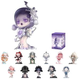 Blind BoxFiguras da Série The Sound da POP MART SKULLPANDA Caixa Surpresa Decoração de Casa Presentes de Aniversário e Feriados