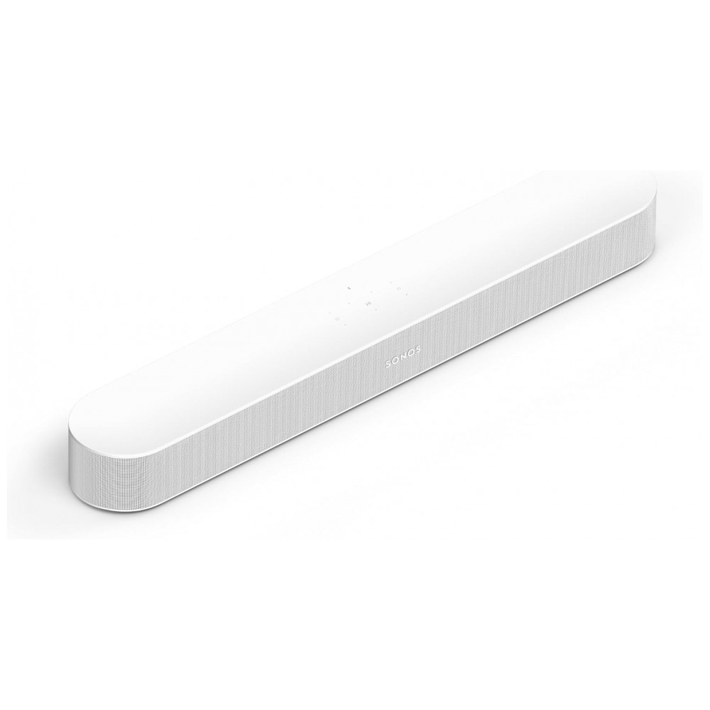Sonos Beam Gen 2 Soundbar com Dolby Atmos, Controle por Voz, Wi-Fi, HDMI eARC, Trueplay, Design Compacto e Elegante – Branco Fos