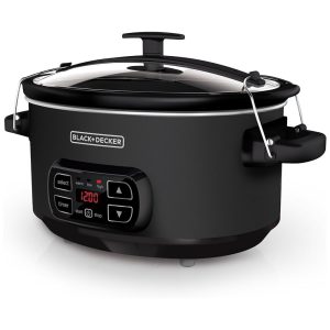 Panela Elétrica de 7L com Painel de Controle Digital 320W 110V BLACKDECKER SCD4007 Preto