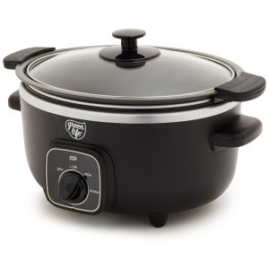 Panela de Cozimento Lento GreenLife 331 Litros Revestimento Cerâmico Antiaderente Livre de PFAS Programável Mantém a Temperatura