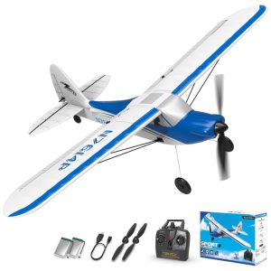 Avião de Controle Remoto com Sistema Estabilizador de 6 Eixos VolantexRC 761 4 RTF Azul