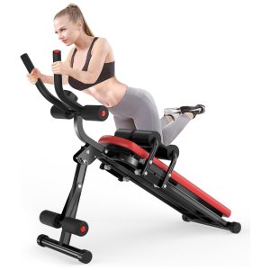 Banco Multiuso para Treino Corpo Inteiro em Casa BIGZZIA Preto