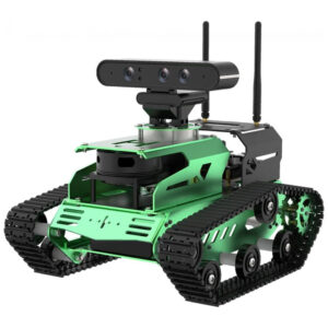 Hiwonder JetTank ROS – Robô Tanque com NVIDIA Jetson Nano, Lidar, Câmera 3D e Tela Touch 7" – Kit de Programação Python e SLAM