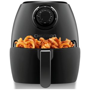 Fritadeira Elétrica Airfryer 3.4 Litros com Controle de Temperatura e Temporizador 60 Min 110V 1200W Preta