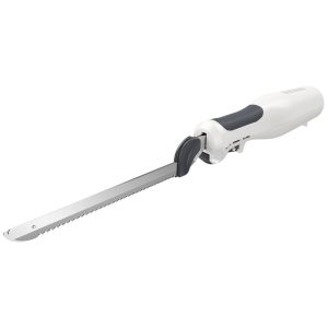 Facas Elétricas BLACK+DECKER Brancas de Aço Inoxidável