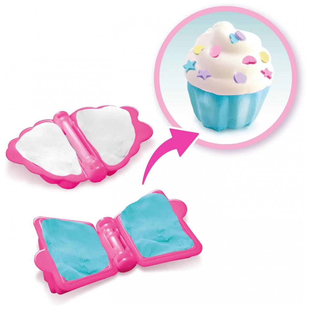 Caixa Sensorial de Aniversário Gabbys Dollhouse Grande Cakey Cat! Prepare-se para uma Festa Incrível Esculpindo Doces de Festa Fingidos! Canal Toys - Imagem 8