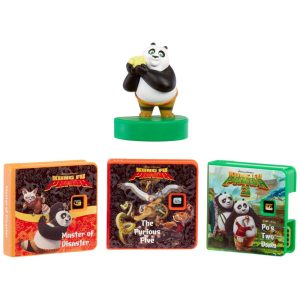 Coleção de Histórias para Máquina dos Sonhos Little Tikes 1 Personagem e 3 Historias Kung Fu Panda