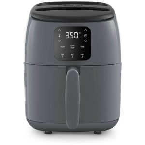 Fritadeira Elétrica AirFryer Digital Capacidade 2.4L 1000W 110v DASH DCAF260GBGY02 Cinza escuro