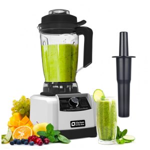 Liquidificador Kitchen in the box Prata 2L 1500W Jarra Tritan BPA Free Lâminas Inox 8 Pontas 110V