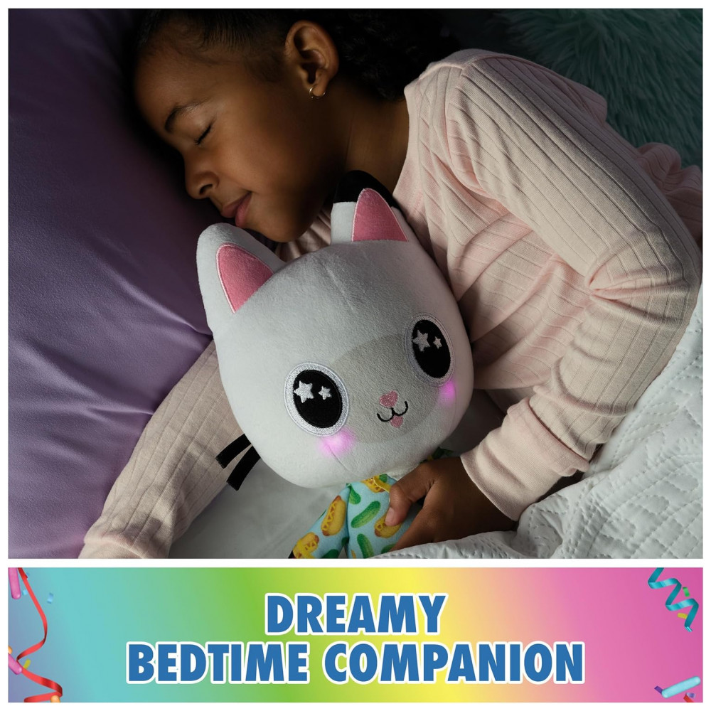 Pelúcia Gatinho Pandy Paws da Casa de Bonecas da Gabby, 13 Polegadas com Bochechas que Acendem, Gabby's Dollhouse - Imagem 5