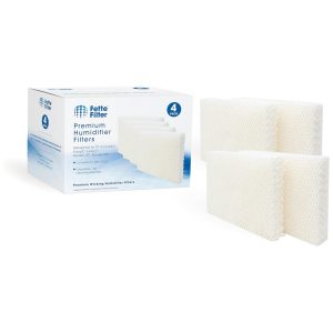 Filtro Filtro Absorvente Umidificador MD1 0002 Compatível com Vornado. Pacote de 4 FETTE FILTER FF1107