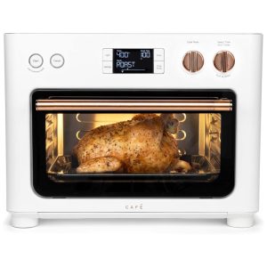 Forno Elétrico de Bancada com 14 Modos Visor LCD e Wi Fi CAFÉ 110V Branco