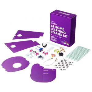 Sphero littleBits At-Home Learning Starter Kit – Kit Educacional de Eletrônica e STEAM 5 Bits e 12 Acessórios Para Idade 8+