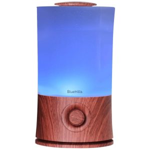 Premium Umidificador Portátil 2L com Aromaterapia até 40H 110v BLUEHILLS Azul