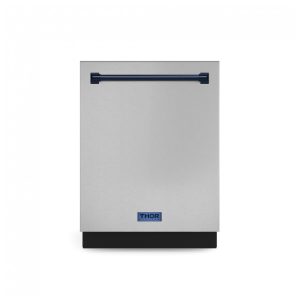 Lava-louças de embutir 60cm Gordon Ramsay THOR Kitchen inox com acabamento azul marinho 8 ciclos LED 110V