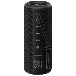 Caixa de Som Bluetooth sem Fio Portátil à Prova d MIATONE Q12 BLACK Preto