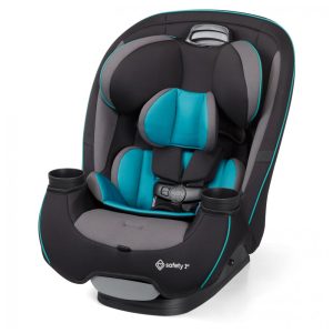 Cadeirinha de Carro Conversível Safety 1st Grow and Go All-in-One Slim 3 Estágios Verde e Preto