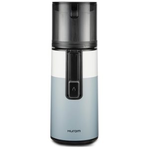 Espremedor de Frutas Hurom H400 Easy Clean Azul Duo Potente e Silencioso Livre de BPA Montagem sem Esforço Ideal para Frutas Inteiras.