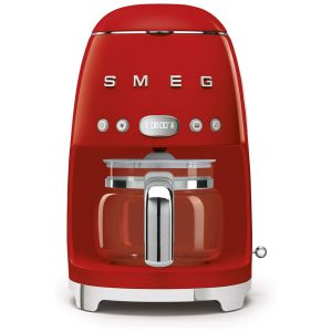 Cafeteira Elétrica vermelha 110v SMEG DCF02RDUS Vermelho