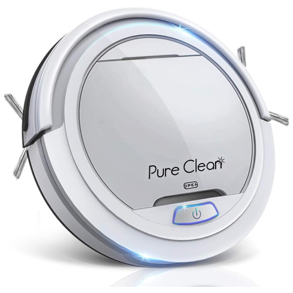 Aspirador de Pó Robô 1200Pa Capacidade 200 mL Recarregável PURE CLEAN PUCRC25 Branco